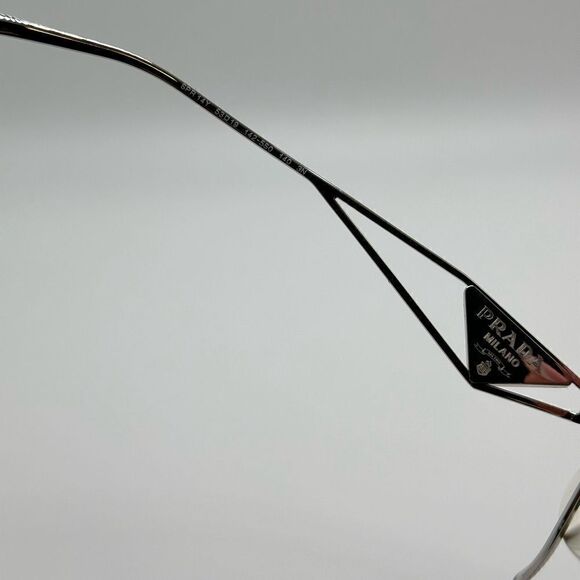 BRAND NEW PRADA PR14YS 1425S0 Talc/Dark Grey Women Sunglasses - Picture 9 of 13